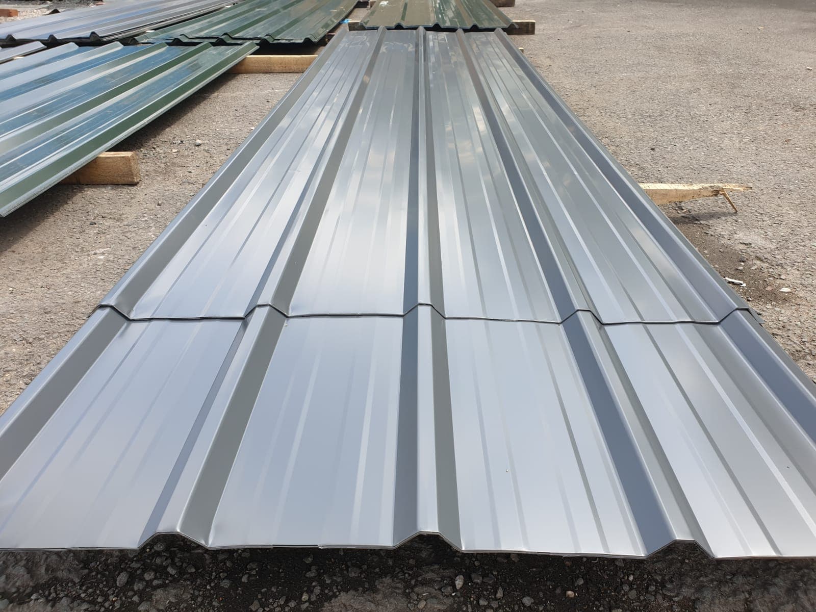 Metal Sheet Roof Panels – 1,000 sqm (Gray)